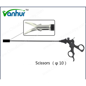 10 mm wiederverwendbare gerade Laparoscoic-Schere